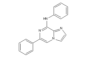 Phenyl-(6-phenylimidazo[1,2-a]pyrazin-8-yl)amine