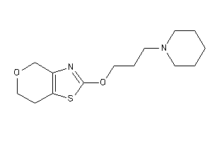 2-(3-piperidinopropoxy)-6,7-dihydro-4H-pyrano[3,4-d]thiazole