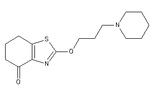2-(3-piperidinopropoxy)-6,7-dihydro-5H-1,3-benzothiazol-4-one