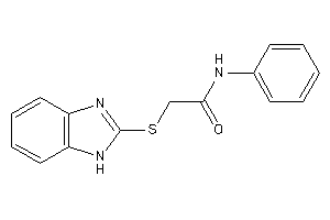 2-(1H-benzimidazol-2-ylthio)-N-phenyl-acetamide