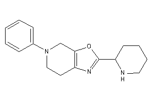 5-phenyl-2-(2-piperidyl)-6,7-dihydro-4H-oxazolo[5,4-c]pyridine