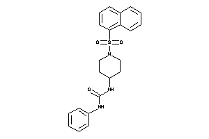 1-[1-(1-naphthylsulfonyl)-4-piperidyl]-3-phenyl-urea