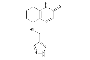 Image of 5-(1H-pyrazol-4-ylmethylamino)-5,6,7,8-tetrahydro-1H-quinolin-2-one