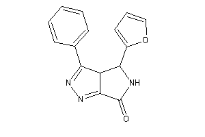 4-(2-furyl)-3-phenyl-4,5-dihydro-3aH-pyrrolo[3,4-c]pyrazol-6-one