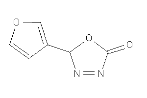Image of 2-(3-furyl)-2H-1,3,4-oxadiazol-5-one