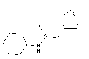 N-cyclohexyl-2-(3H-pyrazol-4-yl)acetamide
