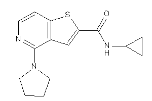 N-cyclopropyl-4-pyrrolidino-thieno[3,2-c]pyridine-2-carboxamide
