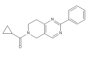 Cyclopropyl-(2-phenyl-7,8-dihydro-5H-pyrido[4,3-d]pyrimidin-6-yl)methanone