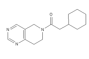 2-cyclohexyl-1-(7,8-dihydro-5H-pyrido[4,3-d]pyrimidin-6-yl)ethanone