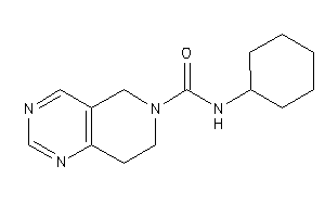 N-cyclohexyl-7,8-dihydro-5H-pyrido[4,3-d]pyrimidine-6-carboxamide