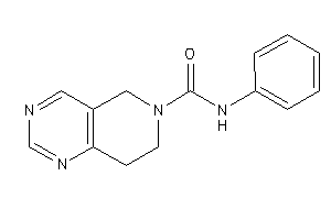 Image of N-phenyl-7,8-dihydro-5H-pyrido[4,3-d]pyrimidine-6-carboxamide