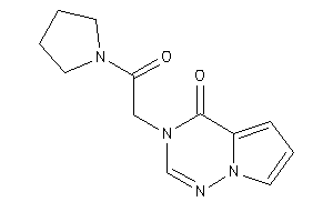 3-(2-keto-2-pyrrolidino-ethyl)pyrrolo[2,1-f][1,2,4]triazin-4-one