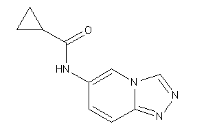 Image of N-([1,2,4]triazolo[4,3-a]pyridin-6-yl)cyclopropanecarboxamide