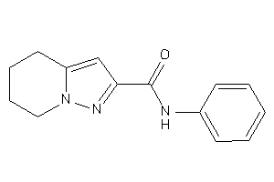 Image of N-phenyl-4,5,6,7-tetrahydropyrazolo[1,5-a]pyridine-2-carboxamide