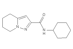 N-cyclohexyl-4,5,6,7-tetrahydropyrazolo[1,5-a]pyridine-2-carboxamide