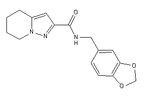 N-piperonyl-4,5,6,7-tetrahydropyrazolo[1,5-a]pyridine-2-carboxamide