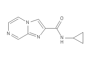 Image of N-cyclopropylimidazo[1,2-a]pyrazine-2-carboxamide