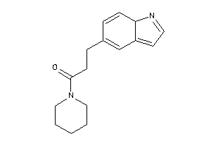 3-(7aH-indol-5-yl)-1-piperidino-propan-1-one