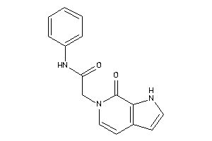 Image of 2-(7-keto-1H-pyrrolo[2,3-c]pyridin-6-yl)-N-phenyl-acetamide