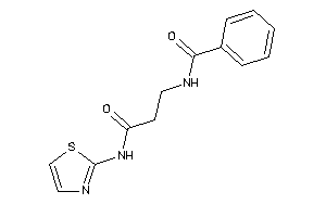N-[3-keto-3-(thiazol-2-ylamino)propyl]benzamide