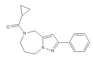 Cyclopropyl-(2-phenyl-4,6,7,8-tetrahydropyrazolo[1,5-a][1,4]diazepin-5-yl)methanone