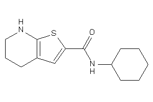 N-cyclohexyl-4,5,6,7-tetrahydrothieno[2,3-b]pyridine-2-carboxamide