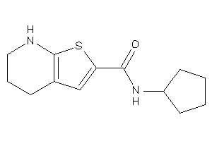 N-cyclopentyl-4,5,6,7-tetrahydrothieno[2,3-b]pyridine-2-carboxamide