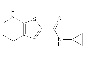N-cyclopropyl-4,5,6,7-tetrahydrothieno[2,3-b]pyridine-2-carboxamide