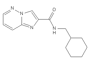 N-(cyclohexylmethyl)imidazo[2,1-f]pyridazine-2-carboxamide