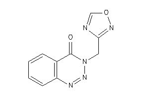 3-(1,2,4-oxadiazol-3-ylmethyl)-1,2,3-benzotriazin-4-one