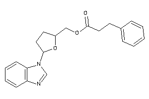 3-phenylpropionic Acid [5-(benzimidazol-1-yl)tetrahydrofuran-2-yl]methyl Ester