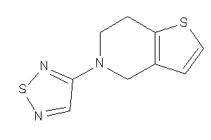 Image of 5-(1,2,5-thiadiazol-3-yl)-6,7-dihydro-4H-thieno[3,2-c]pyridine