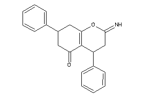 2-imino-4,7-diphenyl-4,6,7,8-tetrahydro-3H-chromen-5-one