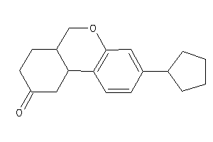 3-cyclopentyl-6,6a,7,8,10,10a-hexahydrobenzo[c]chromen-9-one