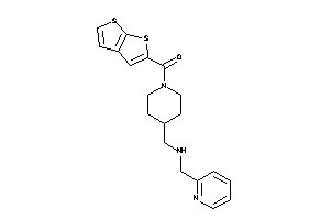 [4-[(2-pyridylmethylamino)methyl]piperidino]-thieno[2,3-b]thiophen-2-yl-methanone
