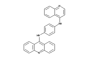 Image of Acridin-9-yl-[4-(4-quinolylamino)phenyl]amine