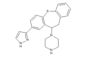 1-[3-(1H-pyrazol-3-yl)-5,6-dihydrobenzo[b][1]benzothiepin-5-yl]piperazine