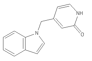 4-(indol-1-ylmethyl)-2-pyridone