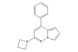 Image of 2-(azetidin-1-yl)-4-phenyl-pyrrolo[2,1-f]pyridazine