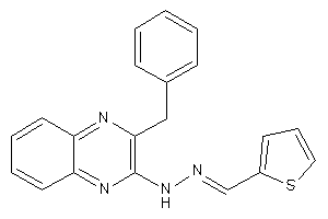 Image of (3-benzylquinoxalin-2-yl)-(2-thenylideneamino)amine