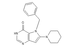 5-benzyl-6-piperidino-3H-pyrrolo[3,2-d]pyrimidin-4-one