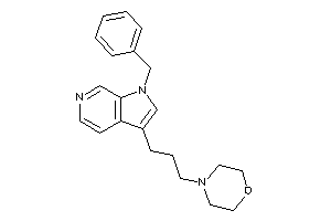 Image of 4-[3-(1-benzylpyrrolo[2,3-c]pyridin-3-yl)propyl]morpholine
