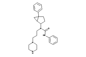 3-phenyl-1-(1-phenyl-4-bicyclo[3.1.0]hexanyl)-1-(3-piperazinopropyl)urea