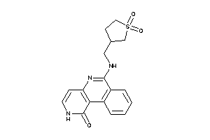 Image of 6-[(1,1-diketothiolan-3-yl)methylamino]-2H-benzo[c][1,6]naphthyridin-1-one