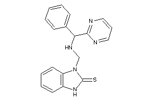 3-[[[phenyl(2-pyrimidyl)methyl]amino]methyl]-1H-benzimidazole-2-thione