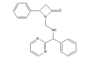 4-phenyl-1-[[[phenyl(2-pyrimidyl)methyl]amino]methyl]azetidin-2-one