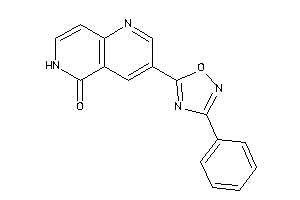 3-(3-phenyl-1,2,4-oxadiazol-5-yl)-6H-1,6-naphthyridin-5-one