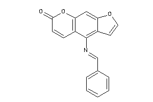 4-(benzalamino)furo[3,2-g]chromen-7-one