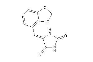 Image of 5-(1,3-benzodioxol-4-ylmethylene)hydantoin