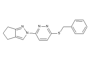 Image of 2-[6-(benzylthio)pyridazin-3-yl]-5,6-dihydro-4H-cyclopenta[c]pyrazole